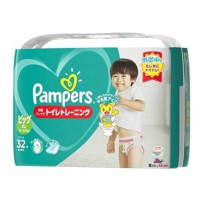 Pampers Graduation Nappy Pants Size XL (12-22kg) 32 Pack | Toilet Training Essentials