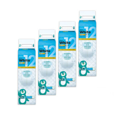 Group Buy and Save on 136 Nepia Premium Whito XL Nappies for 12-17kg Babies Up to 12 Hours of Protection 1 Carton 4 Packs