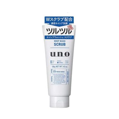 Shiseido Uno Whip Face Wash Scrub 130g
