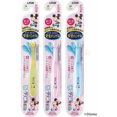 Lion Clinica Kids Soft Toothbrush for 0 to 2 Year Old 1Pk