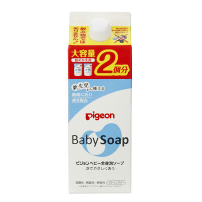 Pigeon Baby Body Foam Soap with Ceramide Unscented Refill 800ml