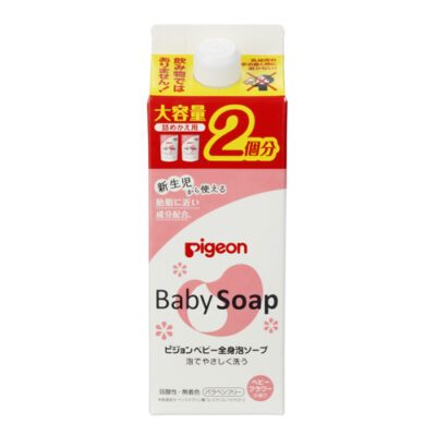 Pigeon Baby Body Foam Soap with Ceramide Delicate Flower Fragrance Refill 800ml