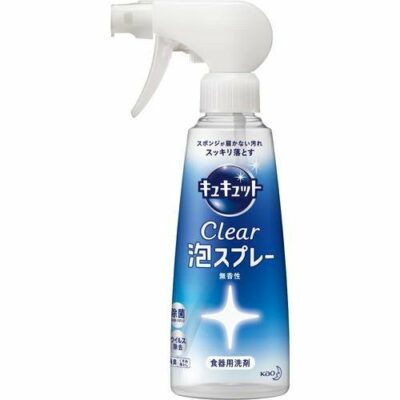 Kao Cucute Dishwashing Liquid Clear Foam Spray Unscented 300ml