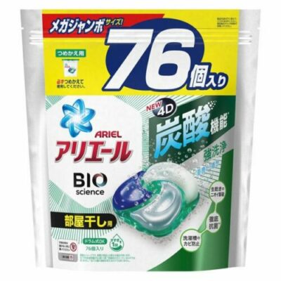 P&G “Ariel” Bioscience 4D Power Gel Ball Room Dry Refreshing Scent Super Jumbo Refill 76PK