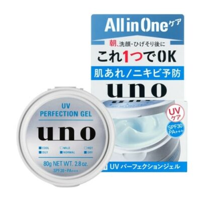 Shiseido Uno All-in-One UV Perfection Gel with Sunscreen 80g