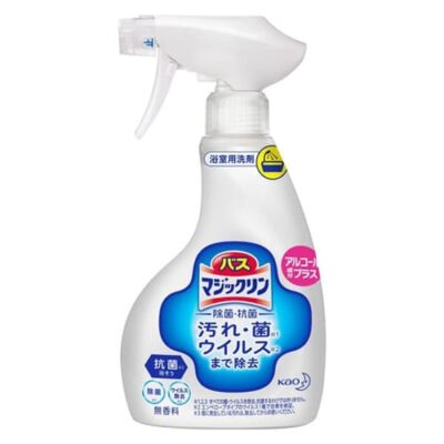 Kao Magiclean Bath Foaming Spray Super Clean Disinfectant/Antibacterial Alcohol Ingredients Plus 380ml