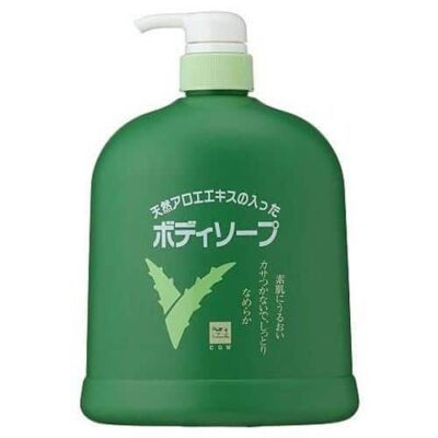 Cow Brand Aloe Body Soap with Pump 1200ml