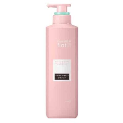 Kao Essential Flat Airy Smooth Shampoo 500ml – Soft Curls, Unruly Hair Made Manageable