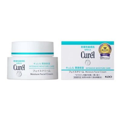 Kao Curél Intensive Moisture Care Series Moisture Facial Cream 40g – Nourishing Hydration for Dry, Sensitive Skin