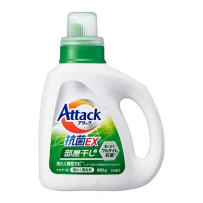 Kao Attack Antibacterial EX Laundry Gel For Indoor Drying 880g