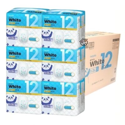 Nepia Whito Premium Nappy Pants, XXL(13-28Kg) 6 Packs (156 PCs) 12-Hour Dryness & Ultimate Comfort