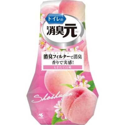 Kobayashi Shoshugen Toilet and Bathroom Deodorant Freshly Picked White Peach – 400ml