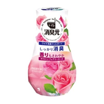 Kobayashi Shoshugen Toilet and Bathroom Deodorant Happiness Blooms Fairy Rose – 400ml