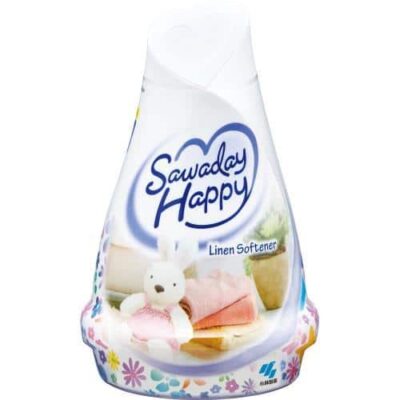 Kobayashi Sawaday Happy Room Fragrance Deodorant Air Freshener – Linen Softener Scent 120g