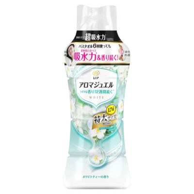 Lenor Happiness Aroma Jewel In-Wash Scent Booster Beads – Extra Large 805ml, Rich Fragrance Lasts 12 Weeks, White Tea Scent – P&G