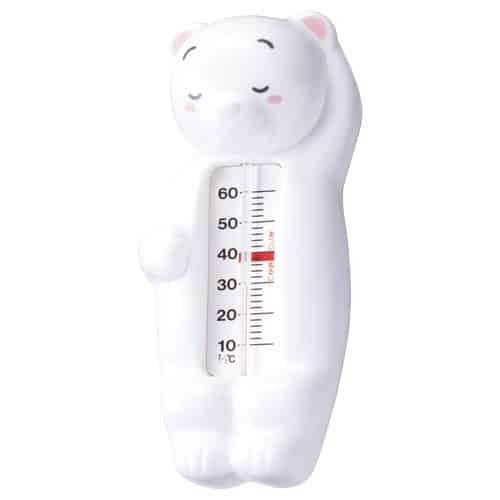 Pigeon Baby Bath Water Thermometer in Cute White Bear Design 1 Pack
