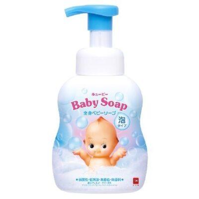 Cow Brand Kewpie Baby Foam Soap for Hair and Body Refreshing 400ml