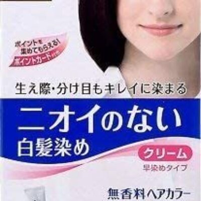 Dariya Salon de Pro Unscented Grey Hair Dye Cream 5K Chestnut Natural Brown 1 Set