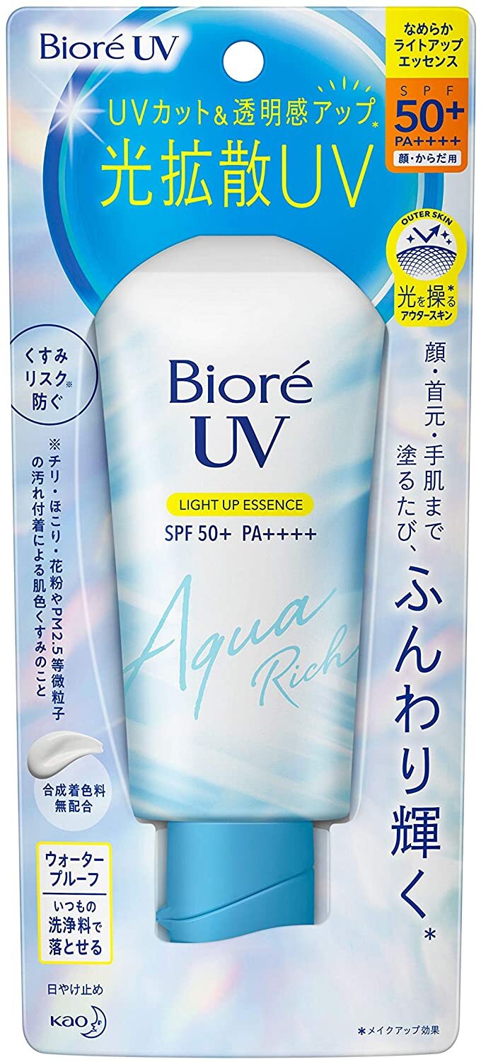 Biore UV Aqua Rich Light Up Essence SPF 50+ PA++++ 70g