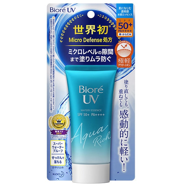 Kao Biore UV Aqua Rich Watery Essence for Face & Body SPF50+ PA++++50g