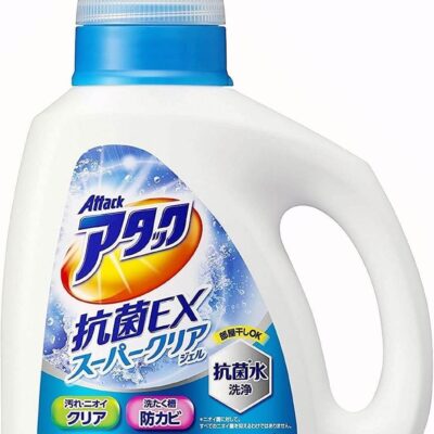 Kao Attack Antibacterial EX Super Clear Gel Liquid Laundry Detergent 900g