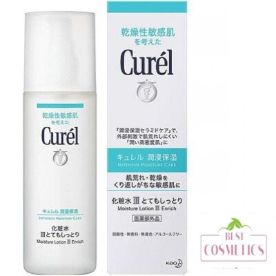 Kao Curél Moisture Face Lotion III Enrich 150ml – Nourishing Hydration for Dry, Sensitive Skin