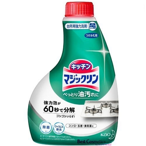 Kao Magiclean Kitchen Liquid Detergent Spray Refill 400ml