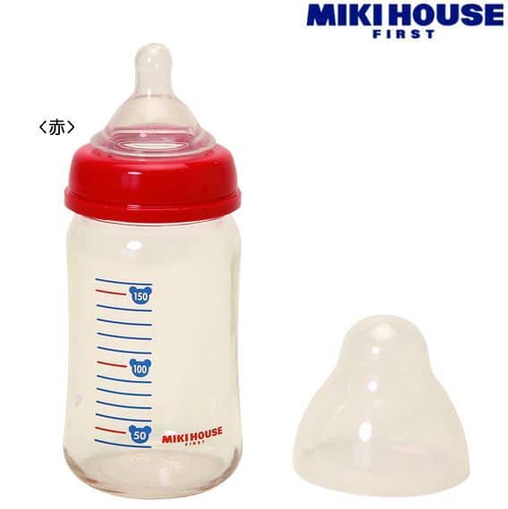 Miki House First Stage Glass Bottle 160ml