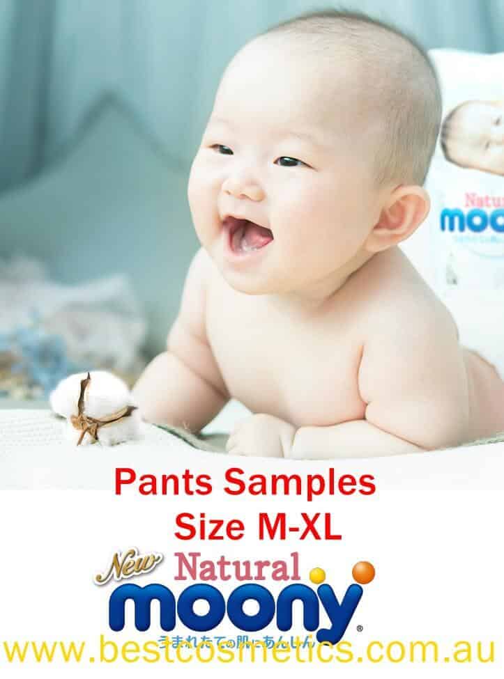 Natural Moony Organic Cotton Pants Samples Size M-XL
