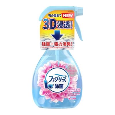 P&G Febreze Double Sterilization Deodorizer for Clothes Spray Gentle Flower Blossom 370ml