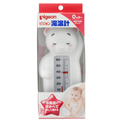 Pigeon Bath Water Thermometer in Cute White Bear Design 1PK