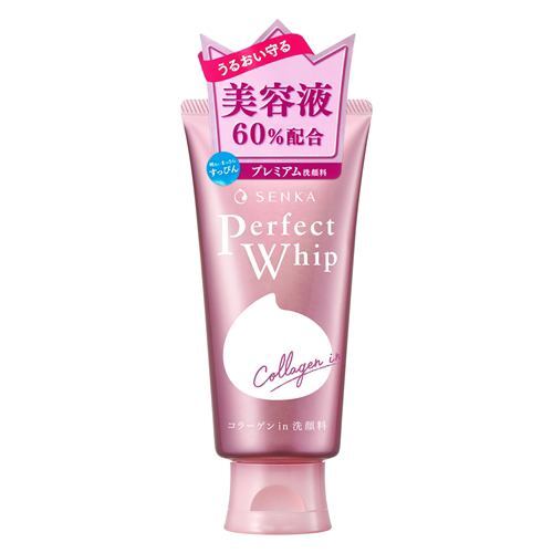 Shiseido SENKA Perfect Whip Collagen Face Wash Cleansing Foam 120G