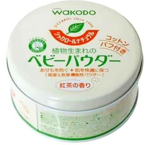 Wakodo Corn Starch SICCAROL Natural Baby Powder  1 Pack(120g)